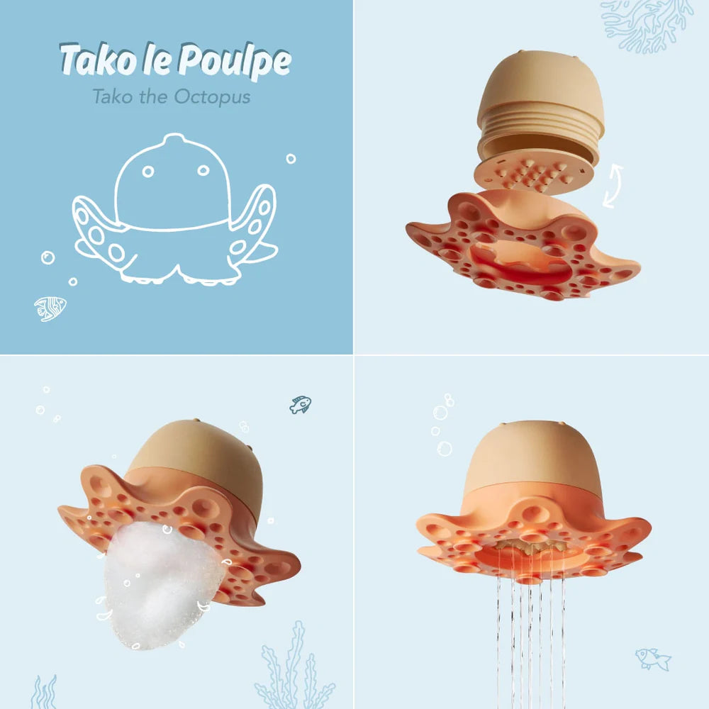 Tako le poulpe - Jouet de bain