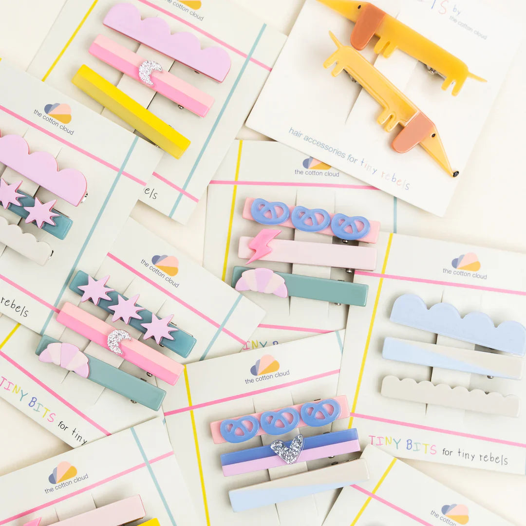 Barrettes et chouchous